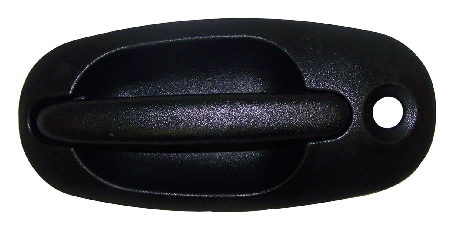 Crown Automotive Inside Door Handles QJ99SJM Handle, Exterior, Plastic, Chrome, Chrysler, Dodge, Plymouth, Driver Side Rear, Each