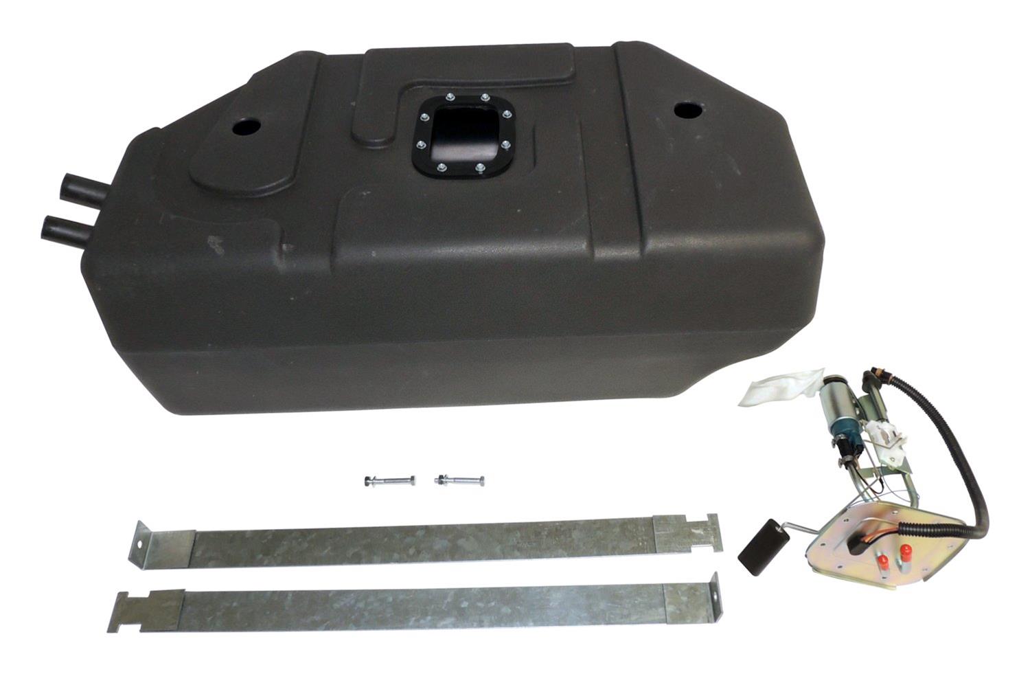 Crown Automotive Fuel Tanks for 1991-1995 WRANGLER - RT22002 Tank, 20 Gallons Capacity, Polyethylene, Black, Jeep, Each