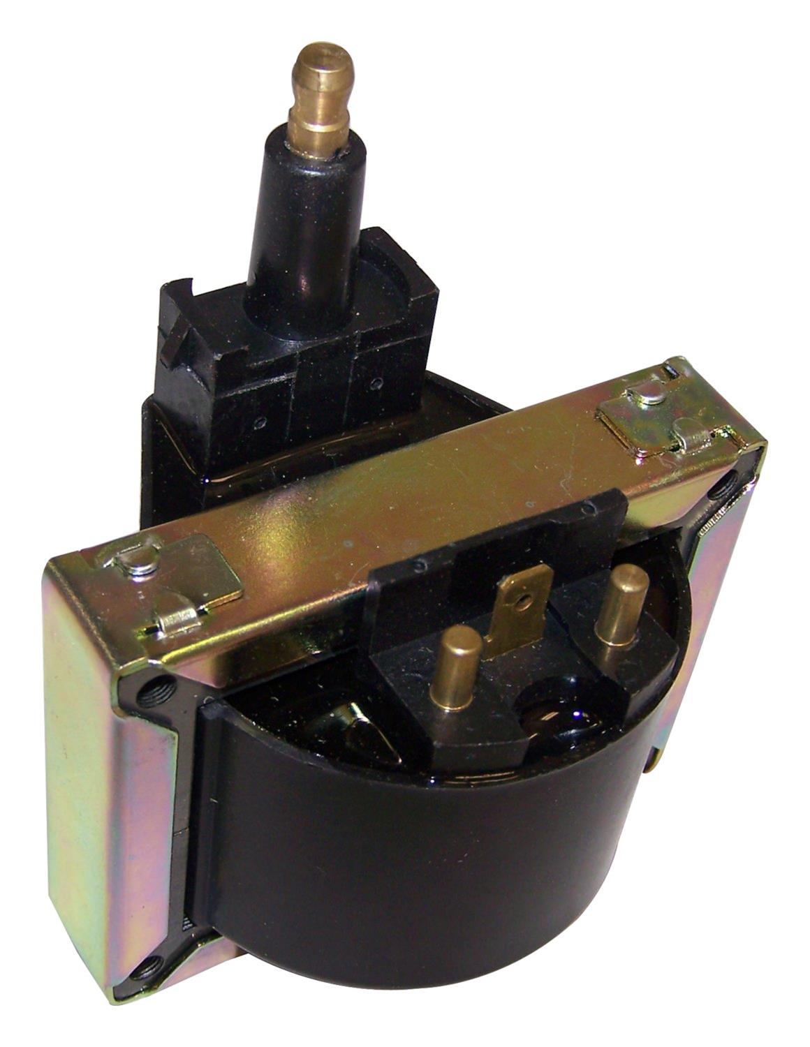 Crown Automotive Ignition Coils T1031135 Coil, Coil Pack Style, Male/HEI, Round, Black, Jeep, Each