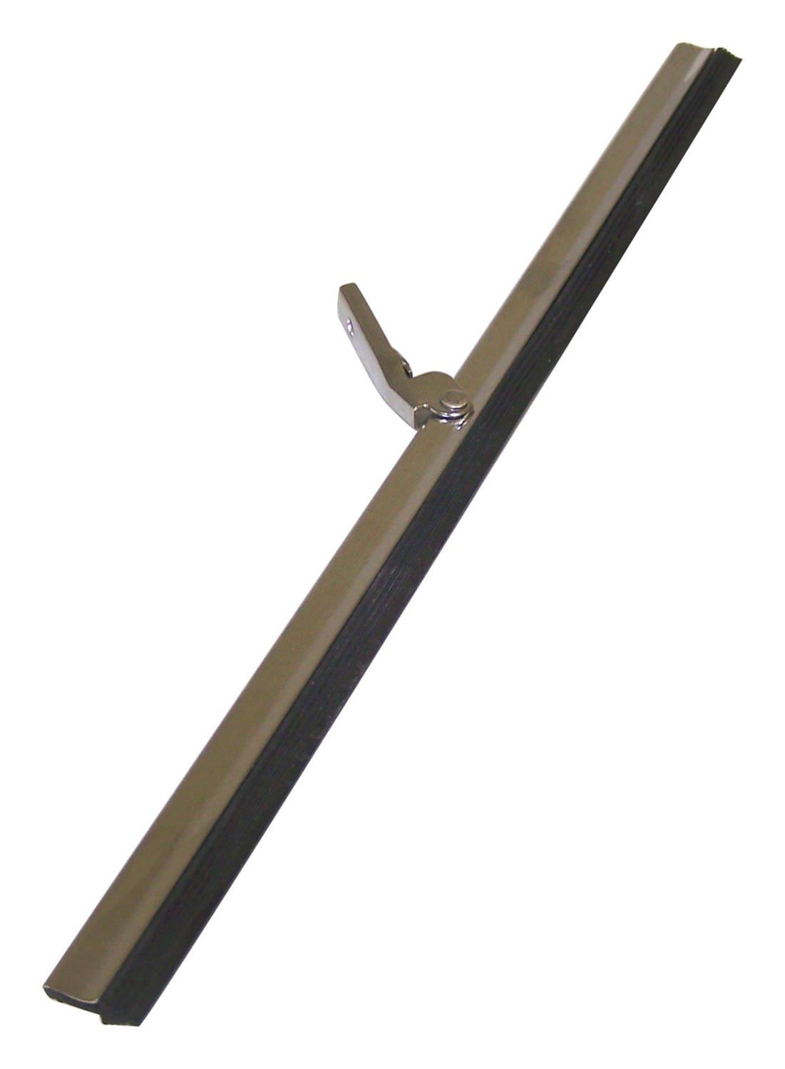 Crown Automotive Windshield Wiper Blades WSHB-1 Blade, Silver Plastic Frame, Black Rubber Blade, Jeep, Willys, Each