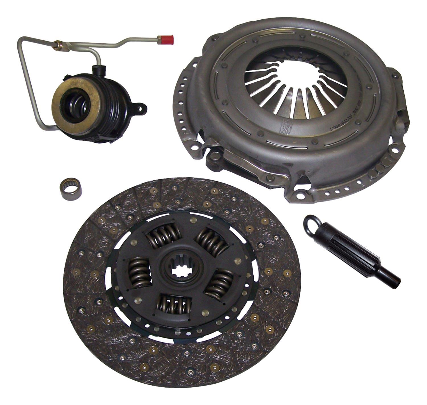 Crown Automotive Clutch Kits for 1992 CHEROKEE, COMANCHE, WRANGLER - XY1992S Kit, 10-spline, Iron/Organic, Disc, Jeep, Kit