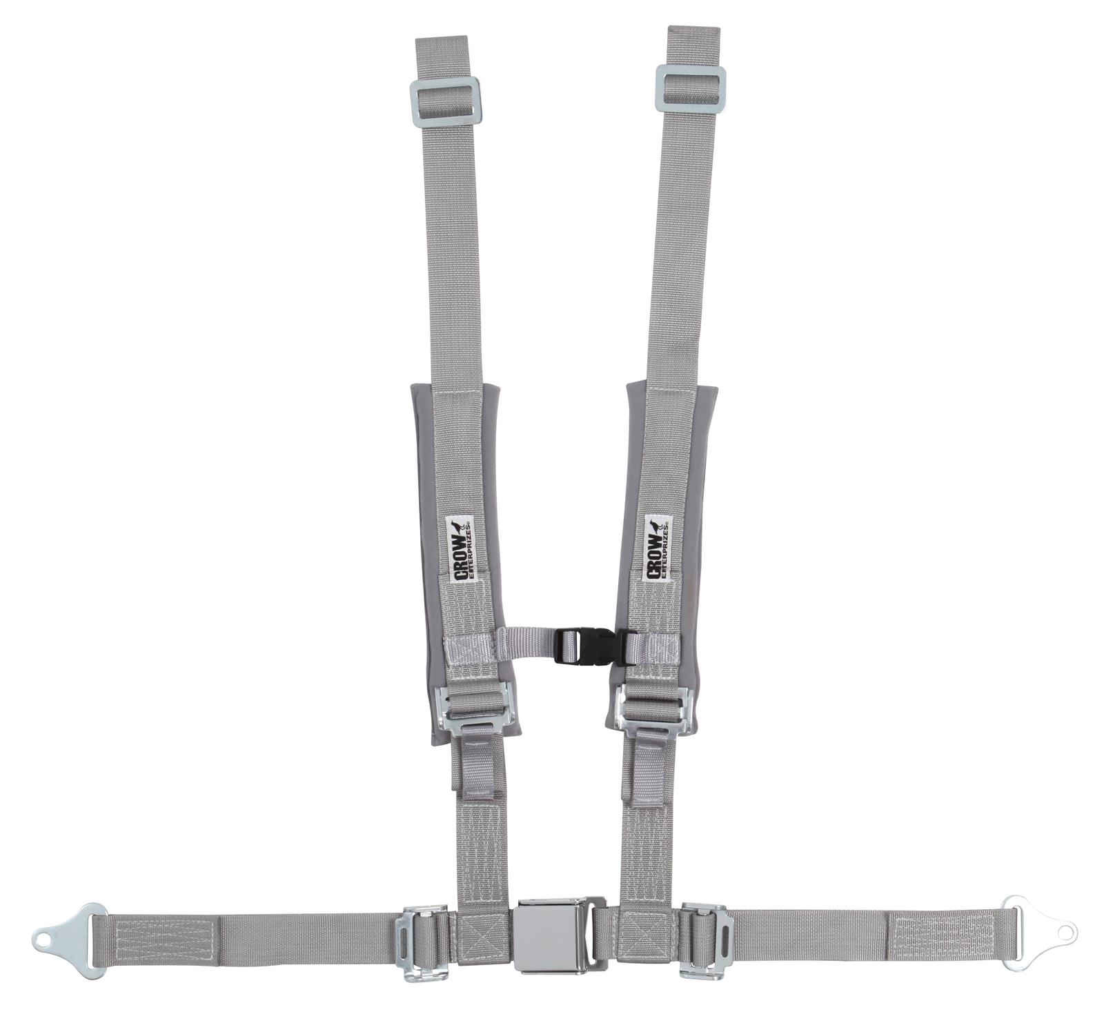 Crow Safety Gear 30156 Crow Safety Gear 4Way Automotive Buckle UTV