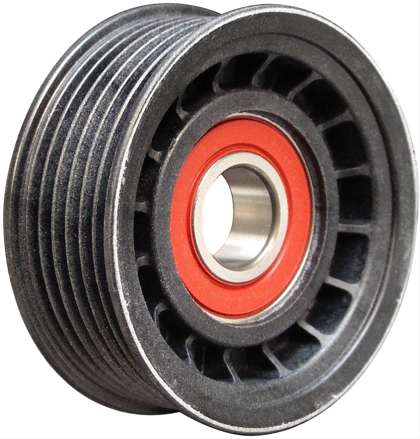 Idler tensioner outlet pulley