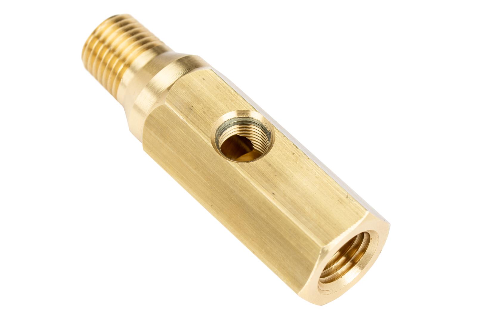 Dakota Digital Oil Pressure Adapters 130071 Gauge Adapters, Pressure, Brass, Each thumbnail 4