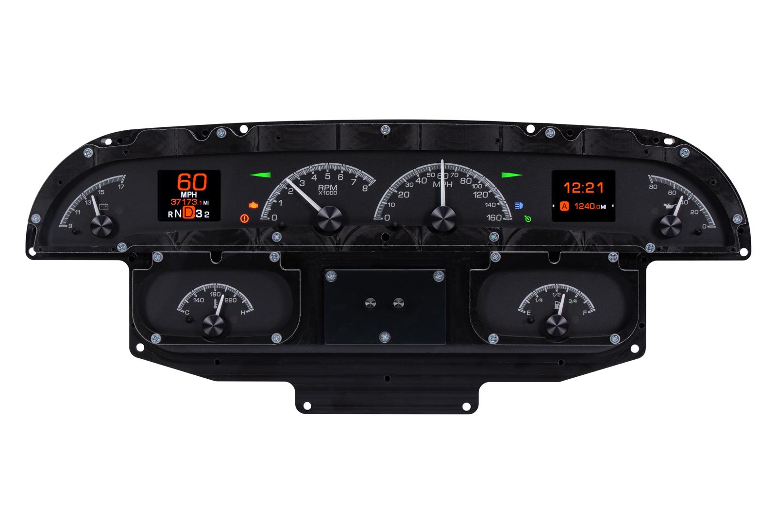 Dakota Digital HDX58CIMPK Dakota Digital HDX DirectFit Analog Gauge