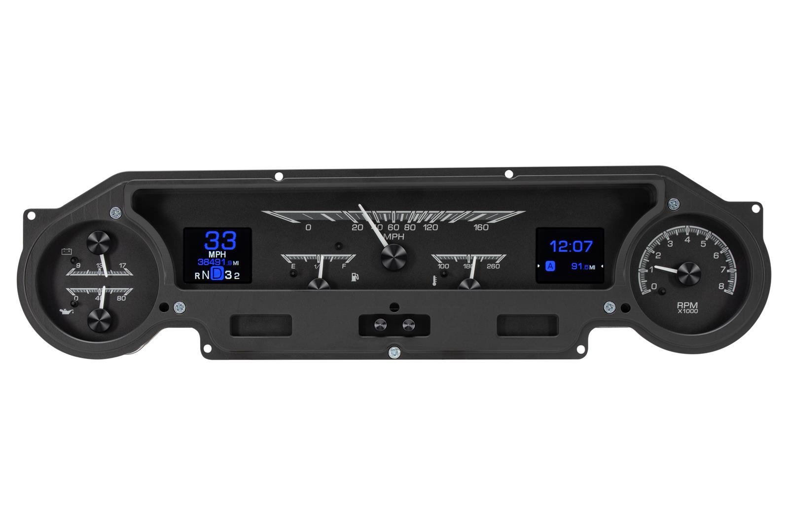Dakota Digital HDX64FFALK Dakota Digital HDX DirectFit Analog Gauge
