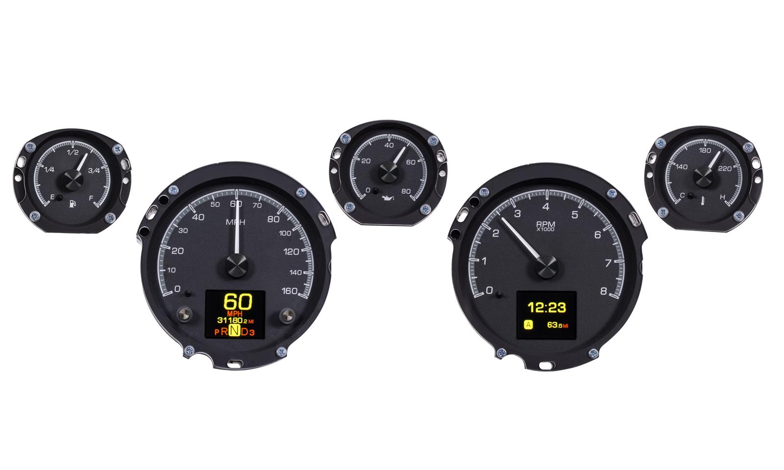Dakota Digital HDX-67F-MUS-K Dakota Digital HDX Direct-Fit Analog