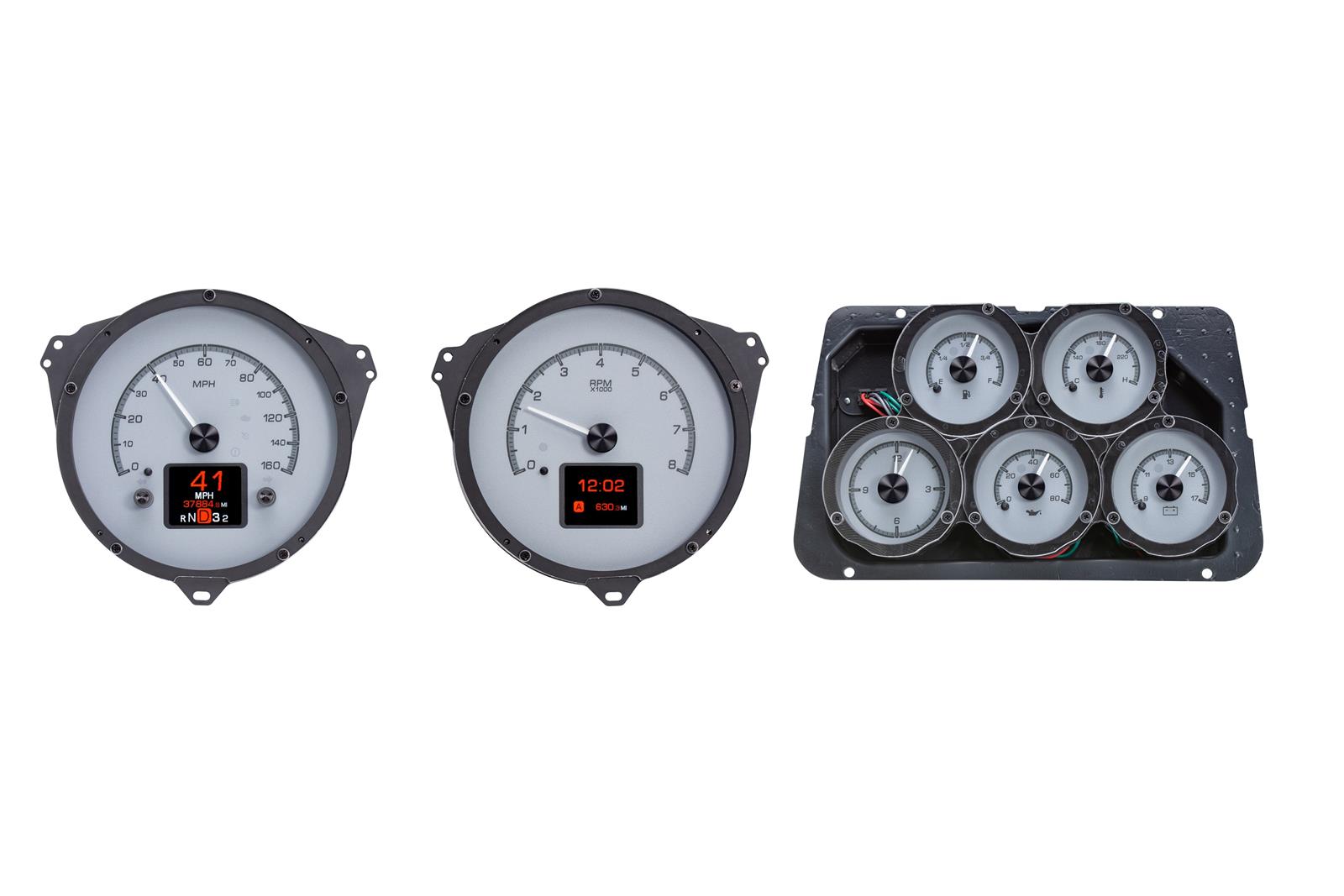 Dakota Digital HDX-68C-VET-S Dakota Digital HDX Direct-Fit Analog