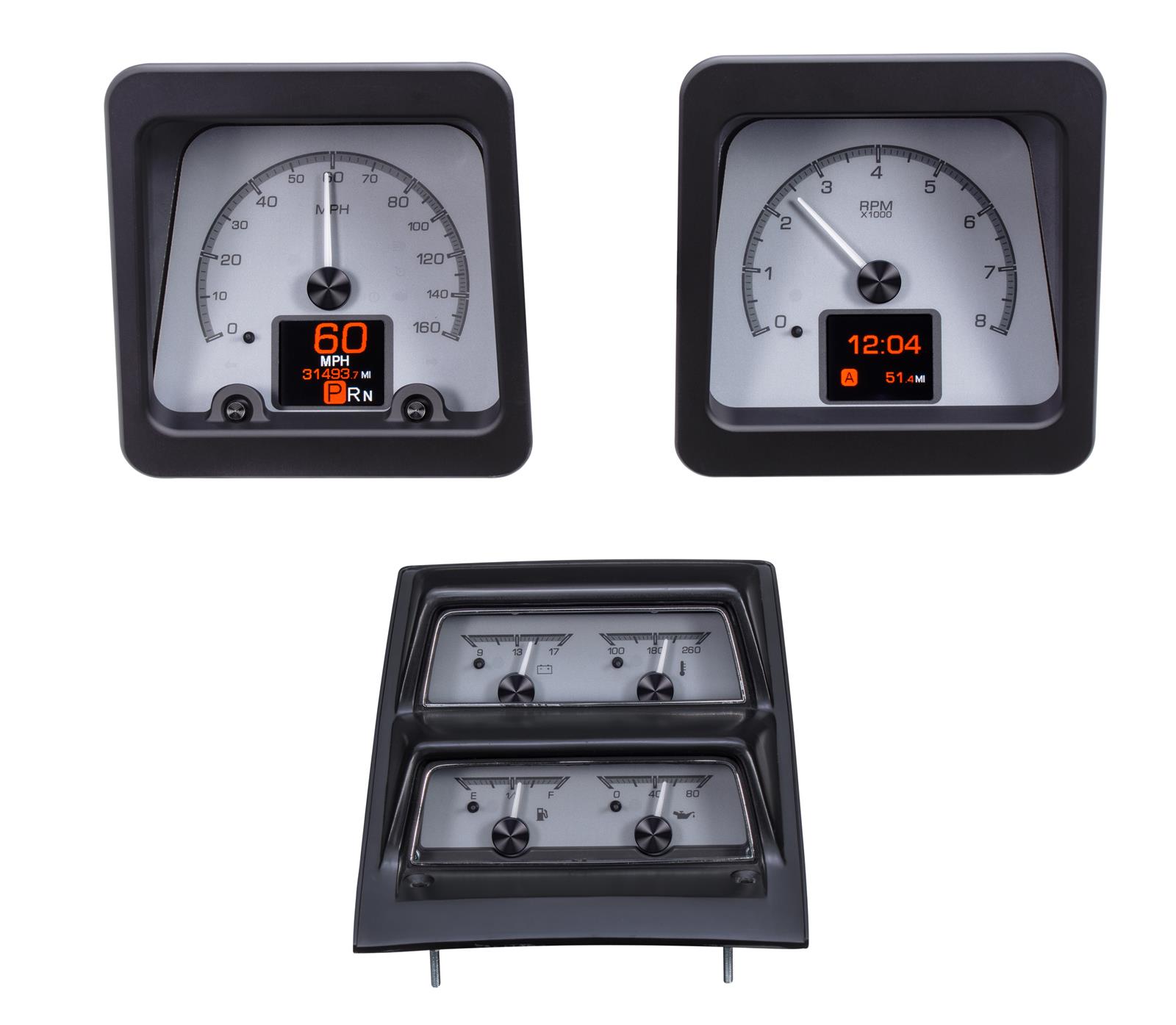 Dakota Digital HDX69CCACS Dakota Digital HDX DirectFit Analog Gauge