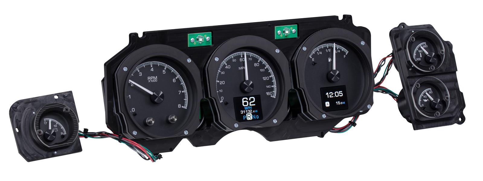 Dakota Digital HDX-70C-CVL-K Dakota Digital HDX Direct-Fit Analog