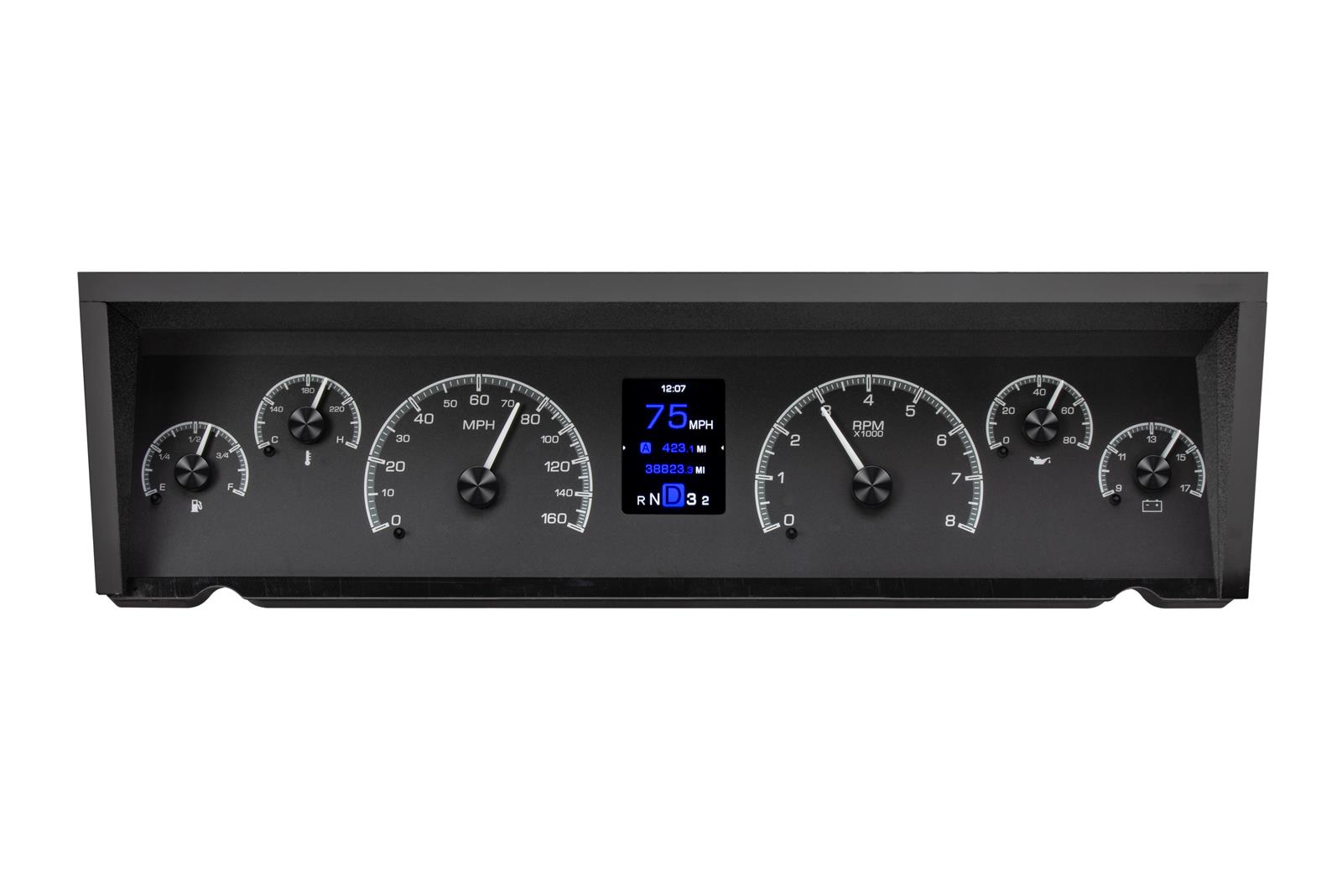 Dakota Digital HDX77CCAPK Dakota Digital HDX DirectFit Analog Gauge