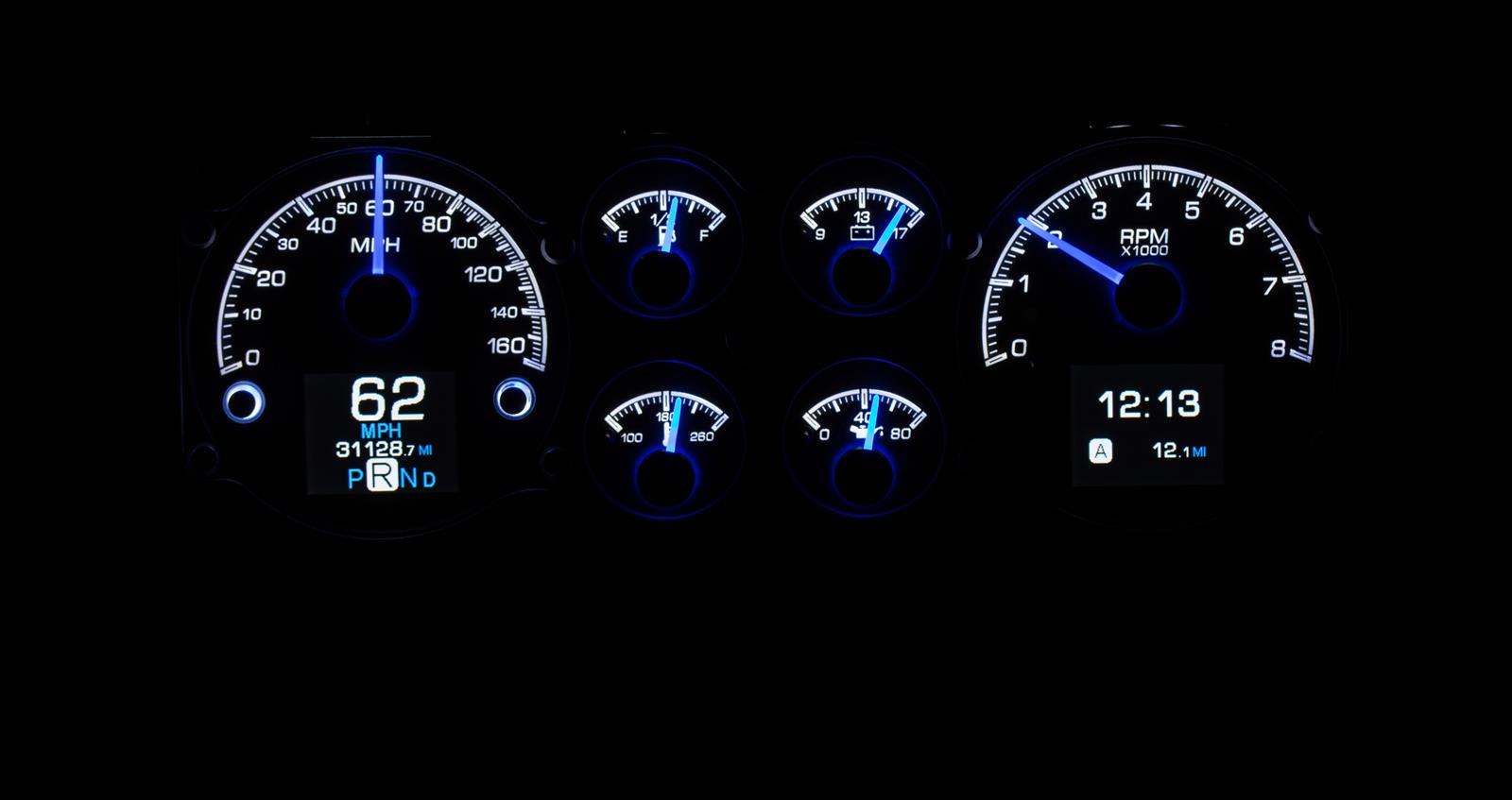 Dakota Digital HDX-78C-MC-K Dakota Digital HDX Direct-Fit Analog