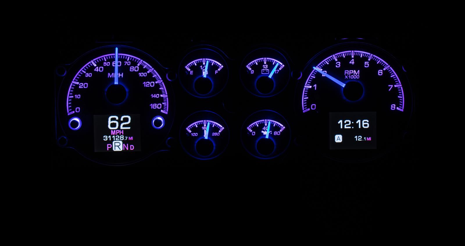 Dakota Digital HDX-78C-MC-K Dakota Digital HDX Direct-Fit Analog