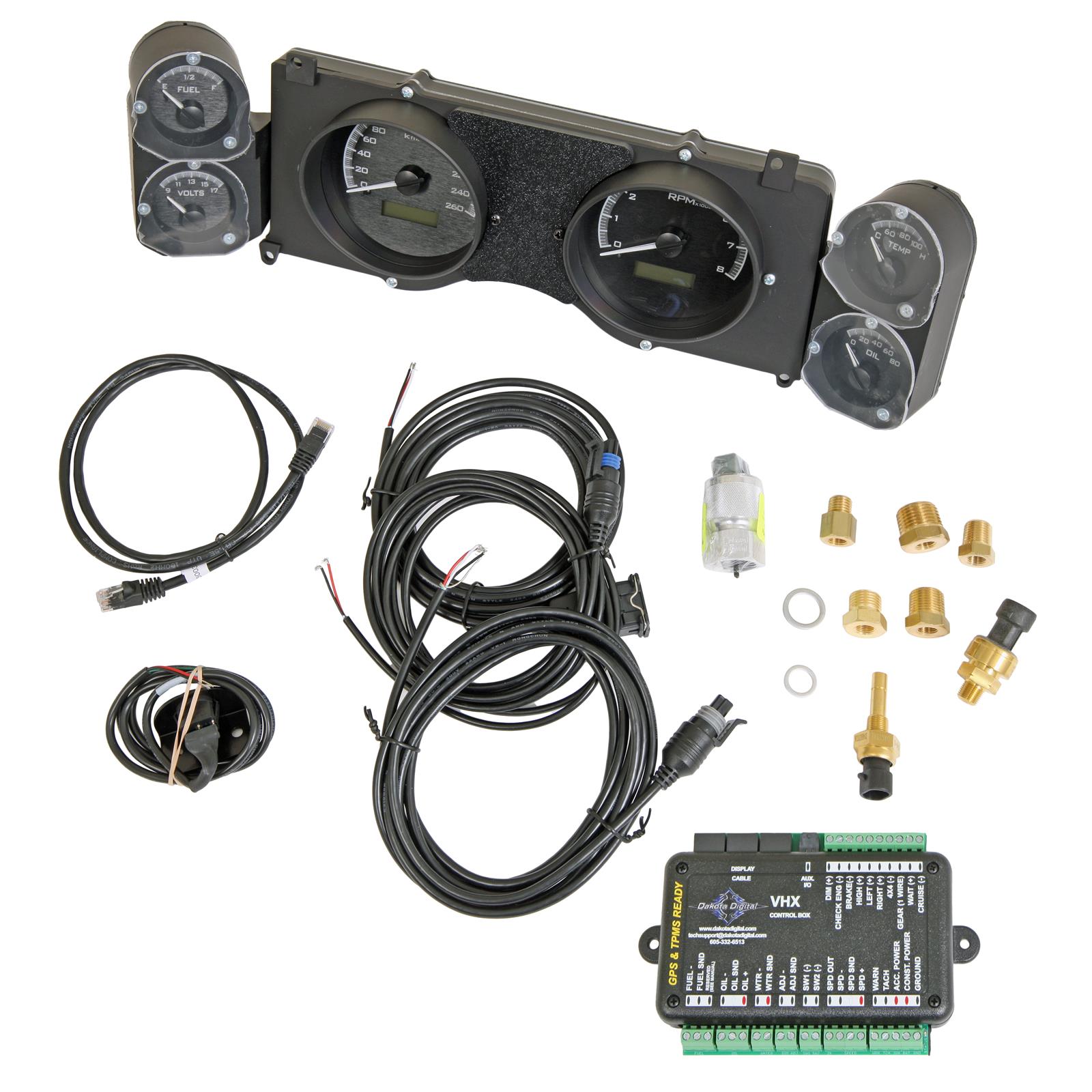 Dakota Digital MHX-70C-CAM-K-W Dakota Digital VHX Series Direct