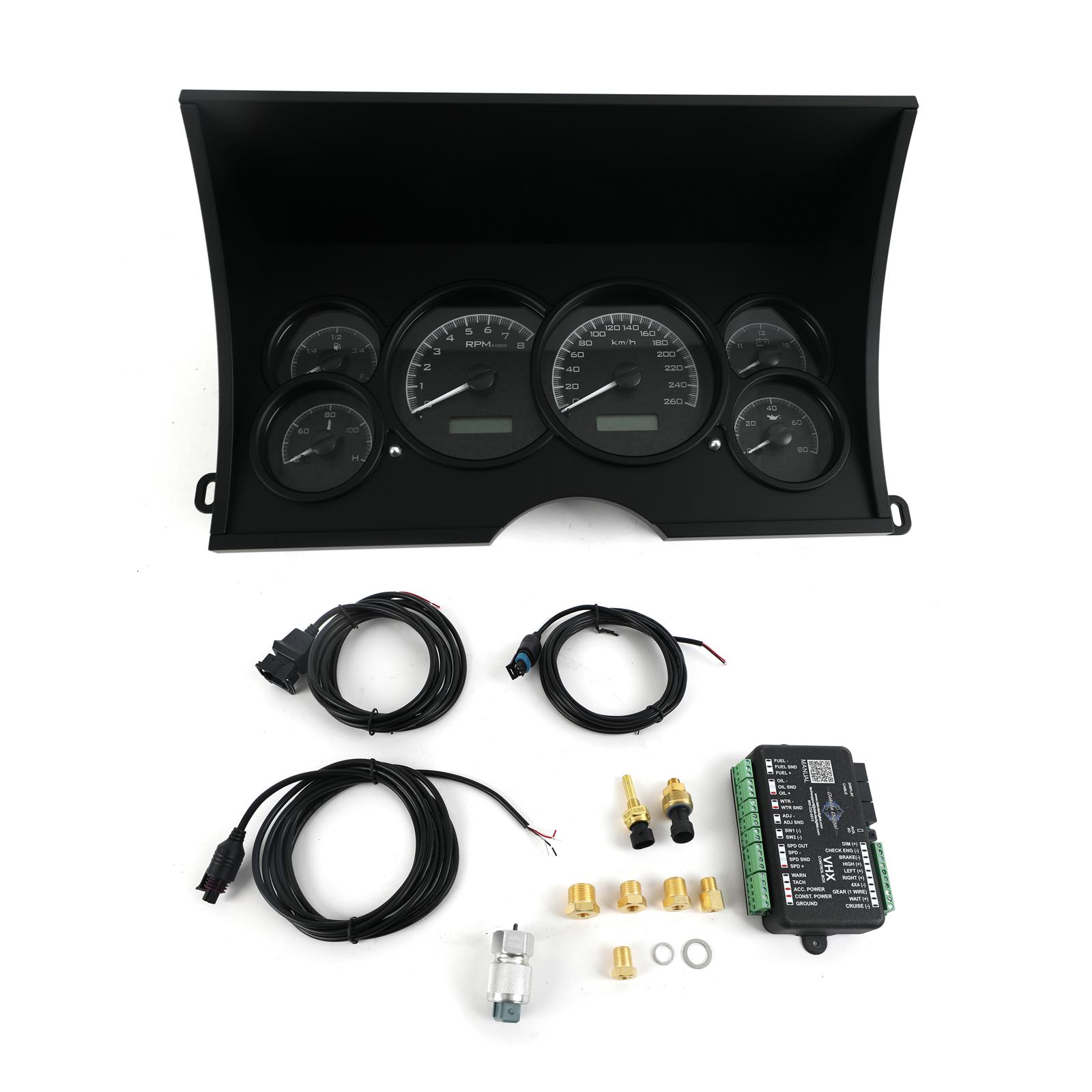 Dakota Digital MHX-88C-PU-K-W Dakota Digital VHX Series Direct-Fit