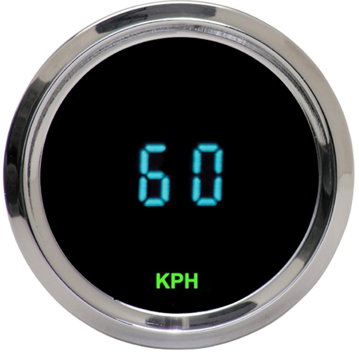 Dakota Digital ODY-08-1 Odyssey Series I Transmission Temperature Gauge – High Brightness Vacuum Fluorescent Display
