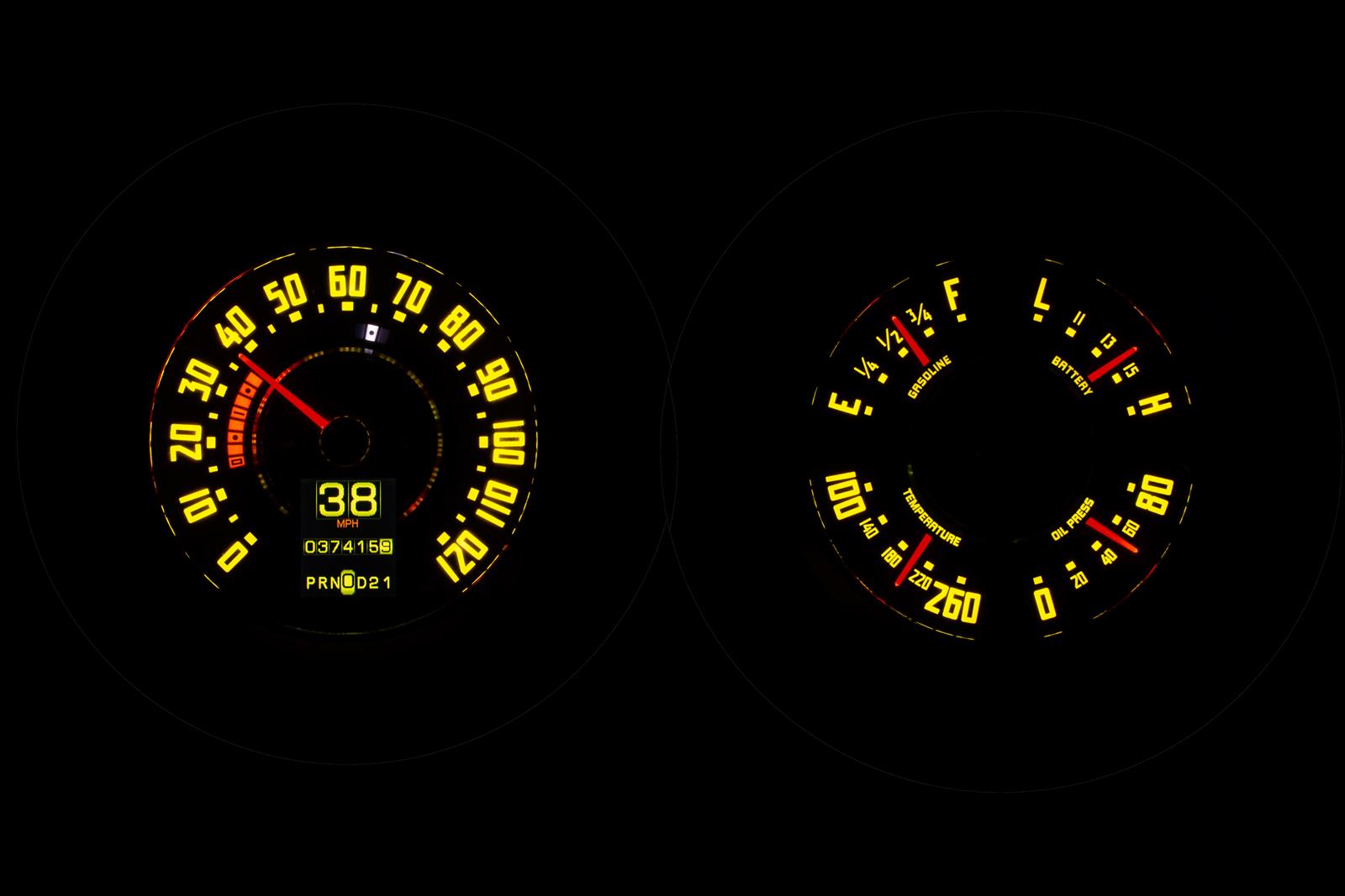 Dakota Digital RTX-47C-PU-X Dakota Digital RTX Direct-Fit Gauge