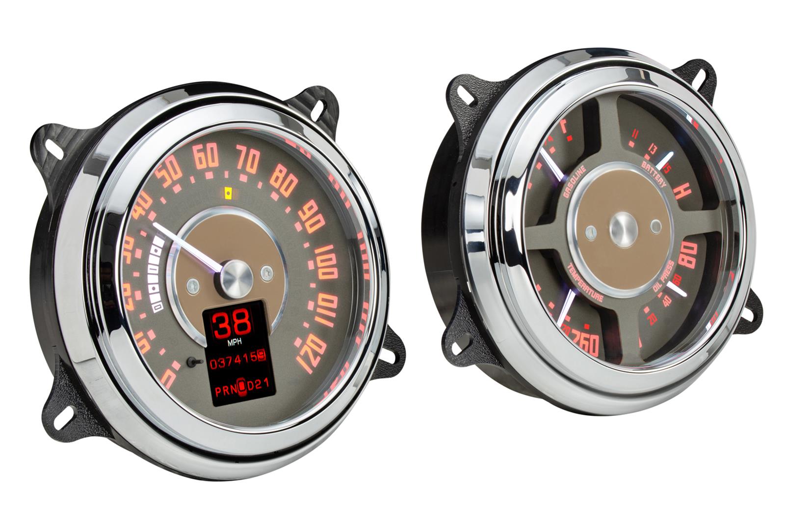 Dakota Digital RTX-47C-PU-X Dakota Digital RTX Direct-Fit Gauge