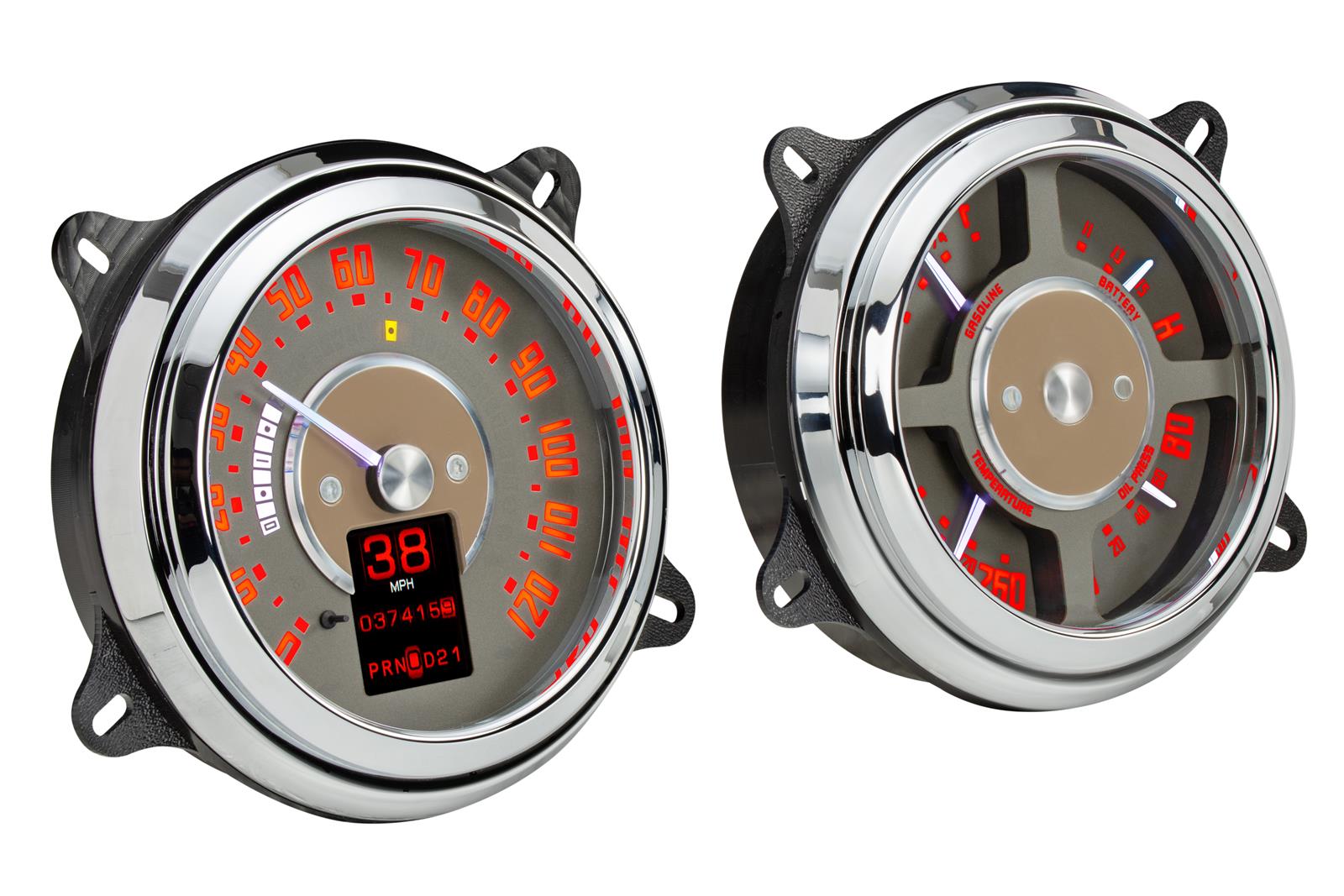 Dakota Digital RTX-47C-PU-X Dakota Digital RTX Direct-Fit Gauge
