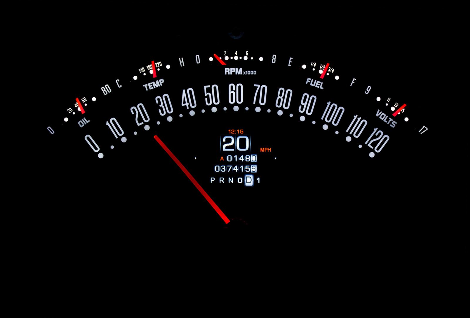 Dakota Digital RTX-55C-X Dakota Digital RTX Direct-Fit Gauge Kits