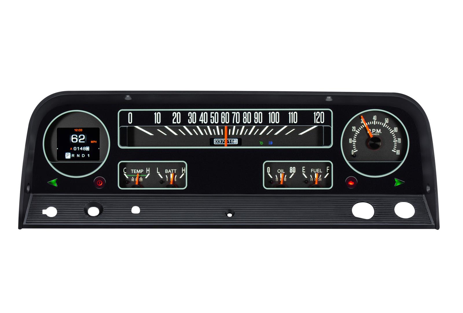 Dakota Digital RTX-64C-PU-X Dakota Digital RTX Direct-Fit Gauge