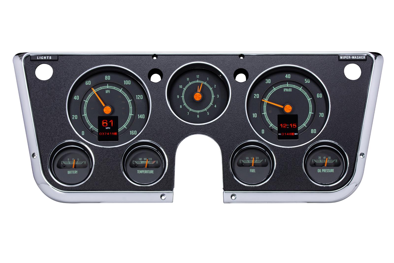 Dakota Digital RTX-67C-PU-X Dakota Digital RTX Direct-Fit Gauge