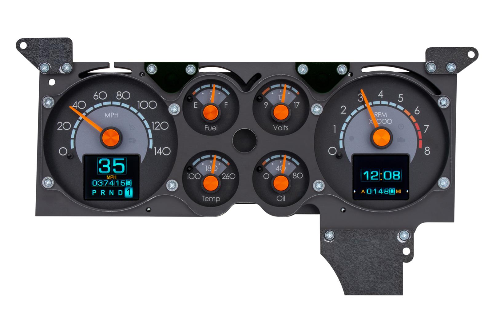 GRATIS（グラティス）ミノー 計10個 Dakota Digital RTX-86C-MC-X Dakota Digital RTX Direct-Fit Gauge
