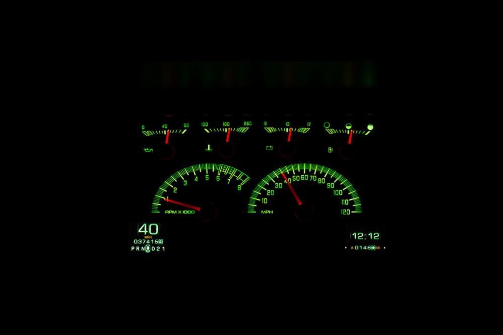 Dakota Digital RTX-92C-PU-X Dakota Digital RTX Direct-Fit Gauge