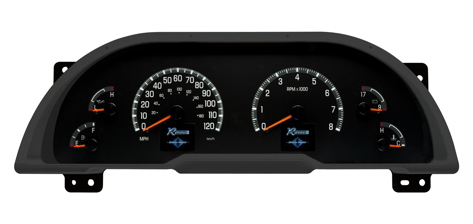 Dakota Digital RTX-97F-PU-X Dakota Digital RTX Direct-Fit Gauge