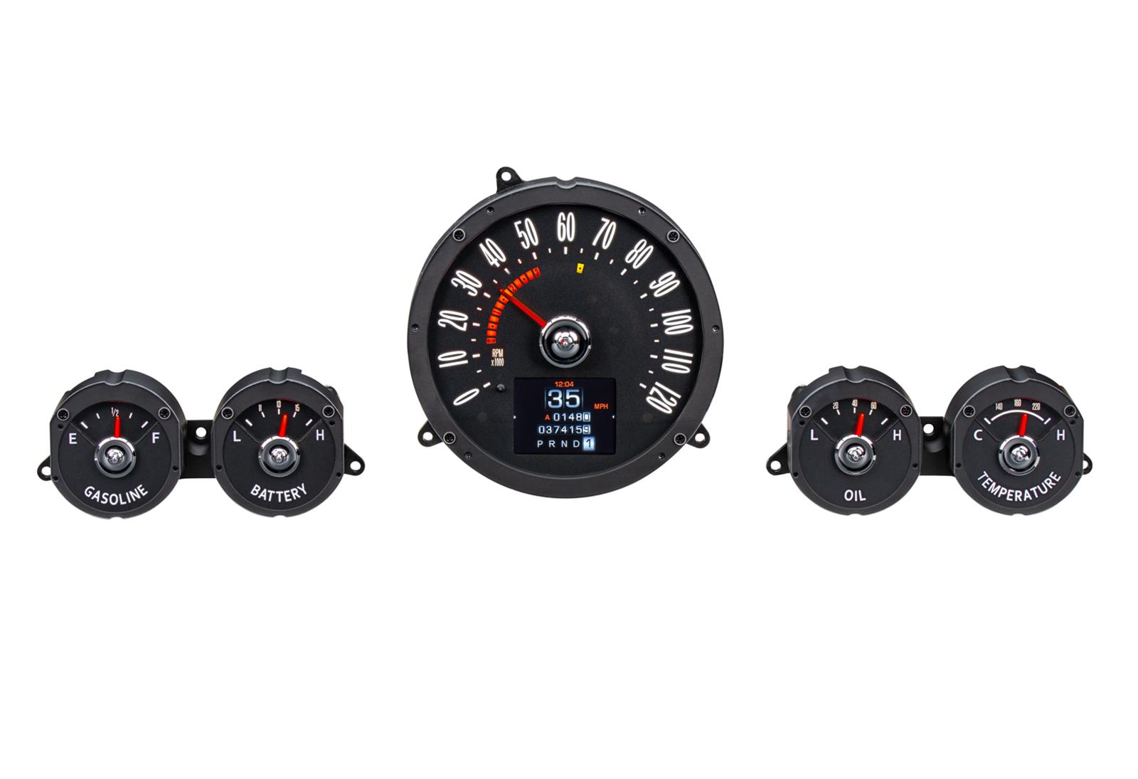 Dakota Digital RTX-59C-IMP-X Dakota Digital RTX Direct-Fit Gauge