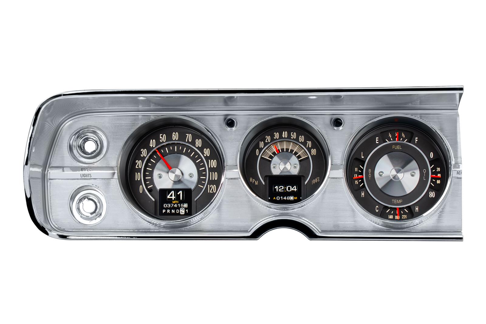 Dakota Digital RTX-64C-CVL-X Dakota Digital RTX Direct-Fit Gauge