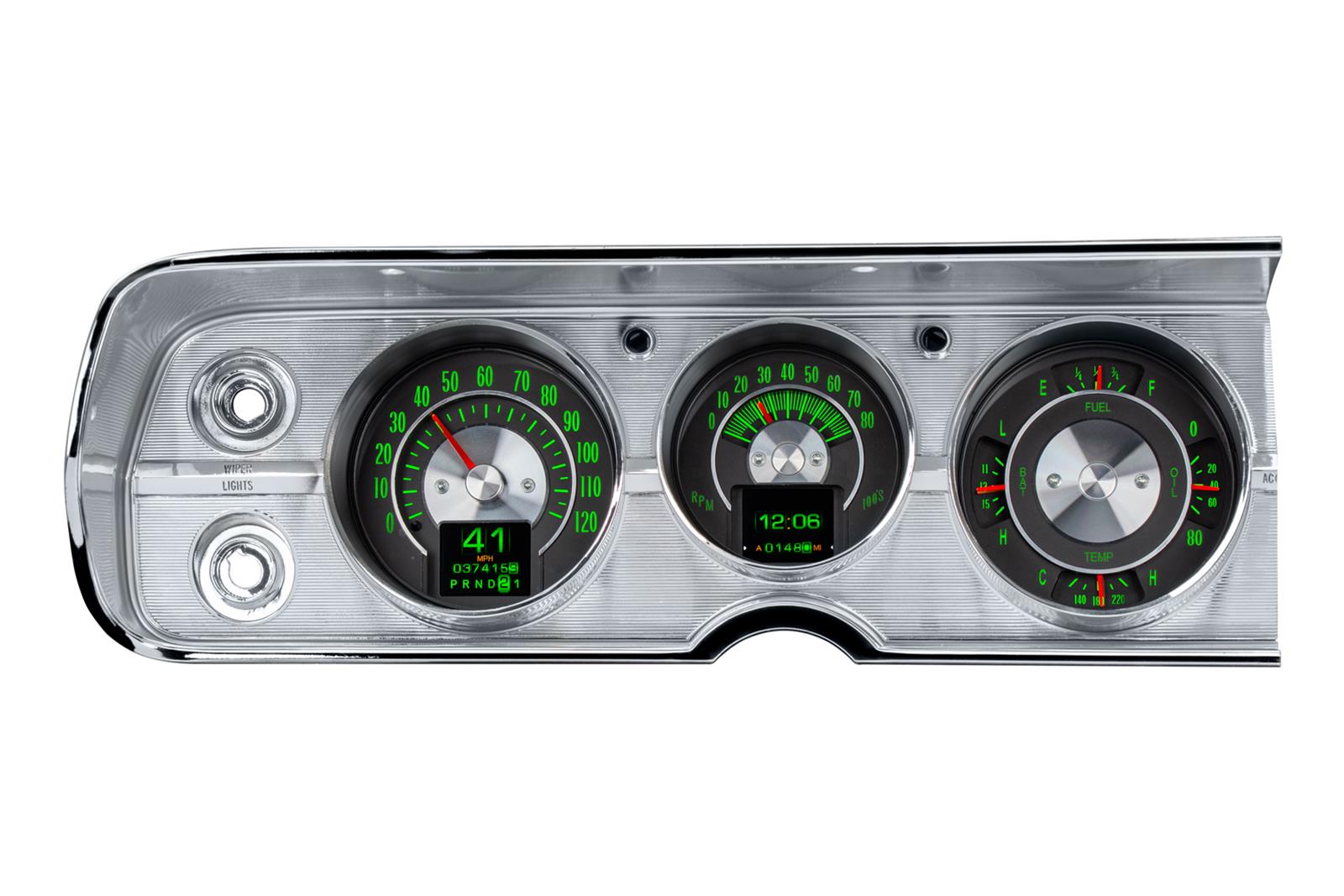 Dakota Digital RTX-64C-CVL-X Dakota Digital RTX Direct-Fit Gauge
