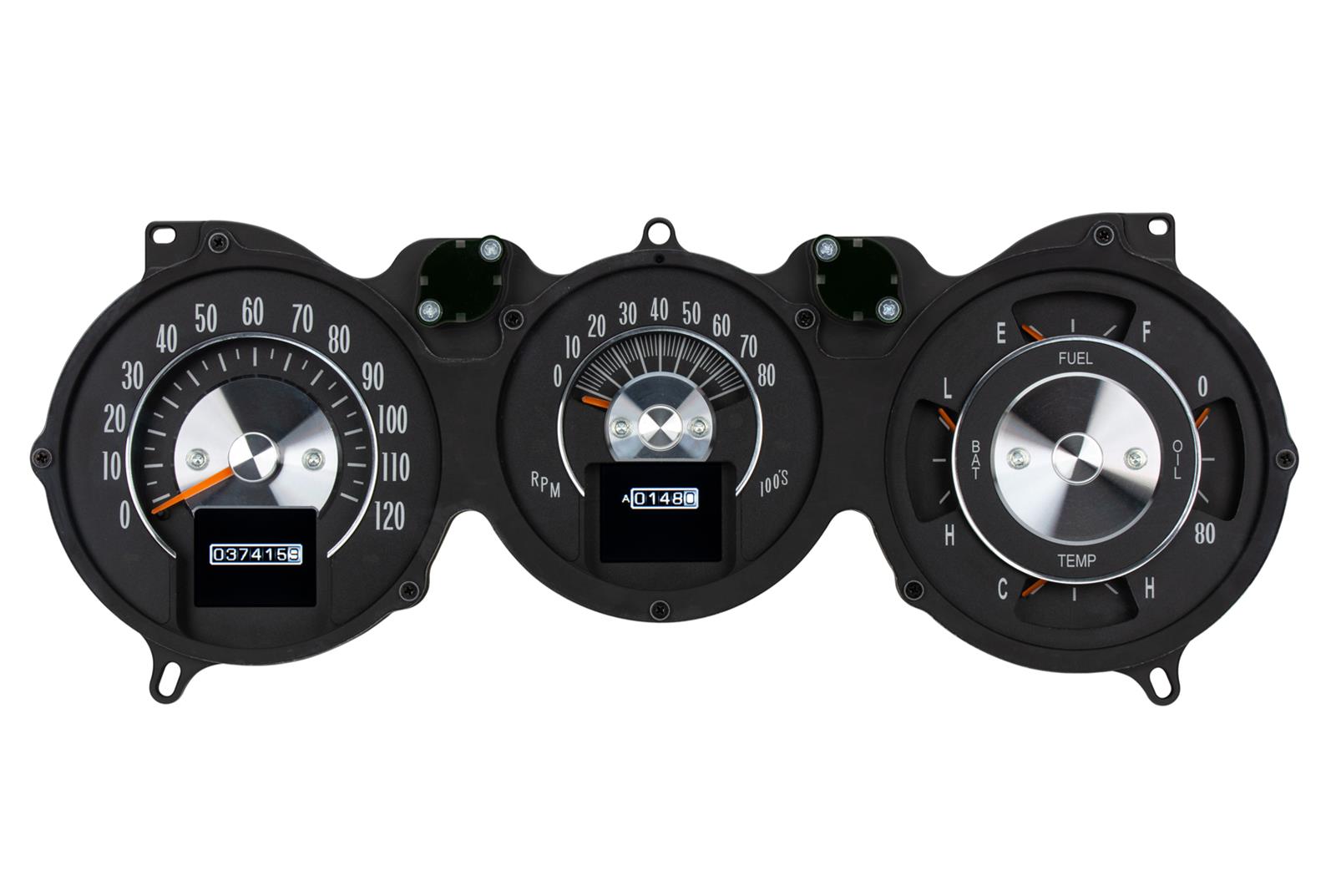 Dakota Digital RTX-64C-CVL-X Dakota Digital RTX Direct-Fit Gauge