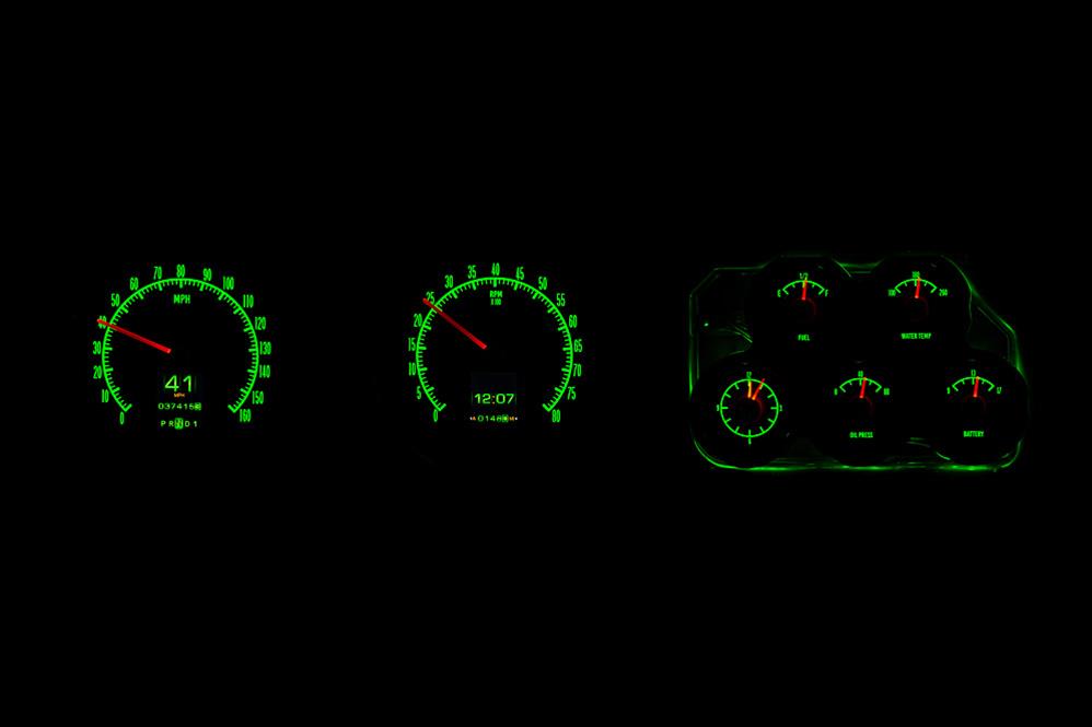Dakota Digital RTX-68C-VET-X Dakota Digital RTX Direct-Fit Gauge