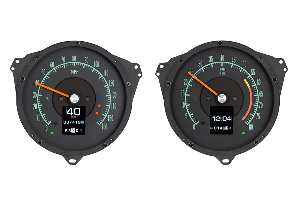 Dakota Digital RTX-68C-VET-X Dakota Digital RTX Direct-Fit Gauge