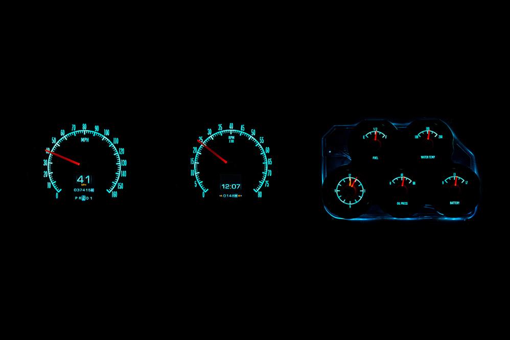 Dakota Digital RTX-68C-VET-X Dakota Digital RTX Direct-Fit Gauge