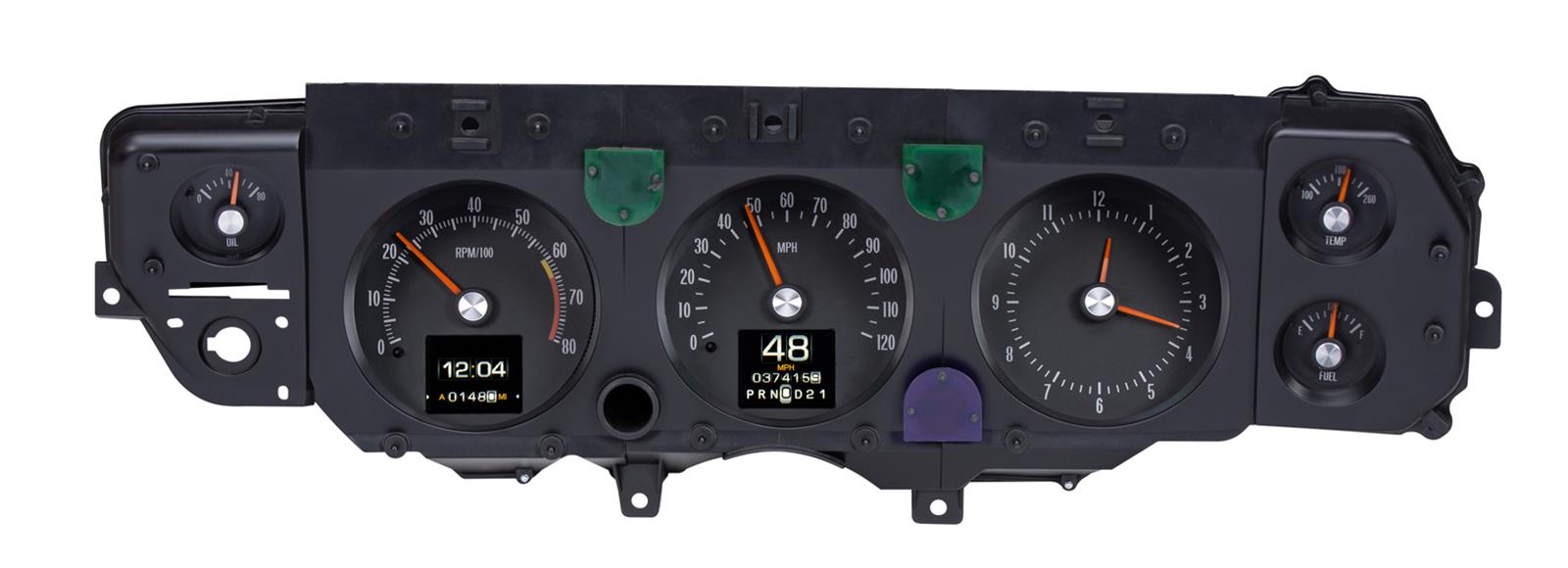 Dakota Digital RTX-70C-CVL-X Dakota Digital RTX Direct-Fit Gauge
