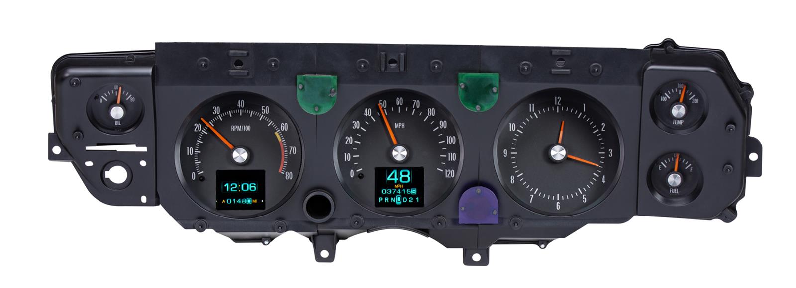 Dakota Digital RTX-70C-CVL-X Dakota Digital RTX Direct-Fit Gauge