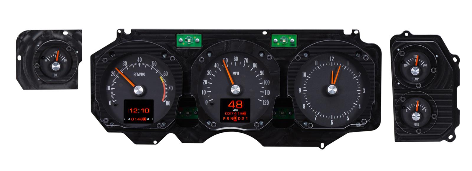 Dakota Digital RTX-70C-CVL-X Dakota Digital RTX Direct-Fit Gauge