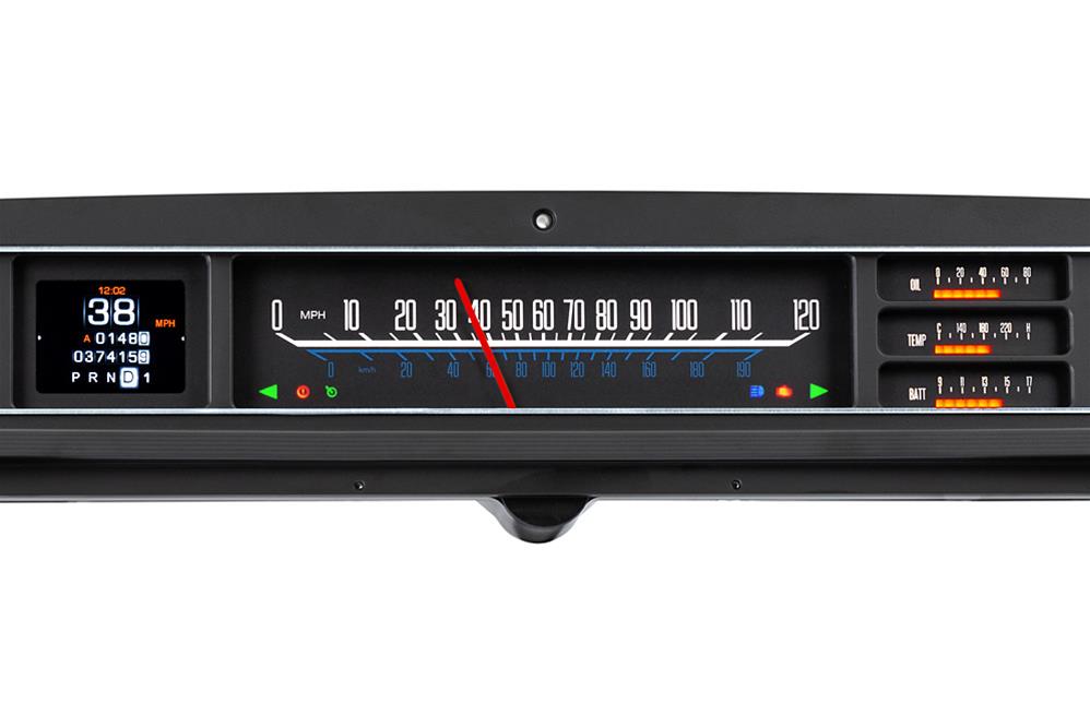 Dakota Digital RTX-71C-CAP-X Dakota Digital RTX Direct-Fit Gauge