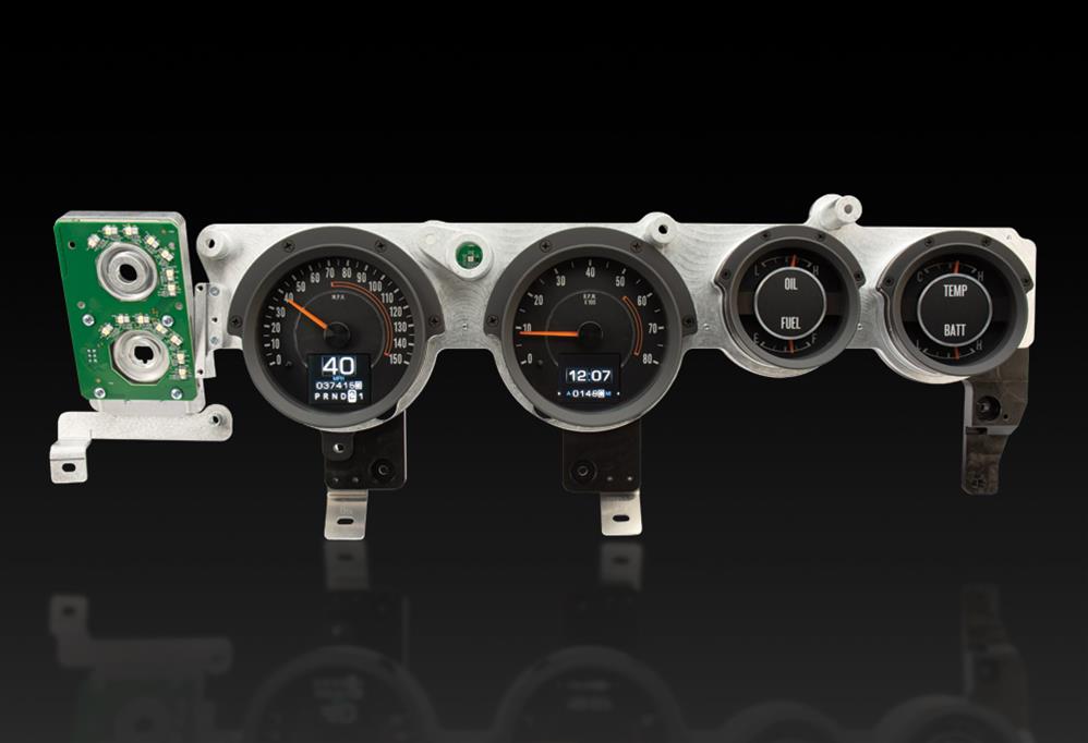 Dakota Digital RTX-71D-CHG-X Dakota Digital RTX Direct-Fit Gauge