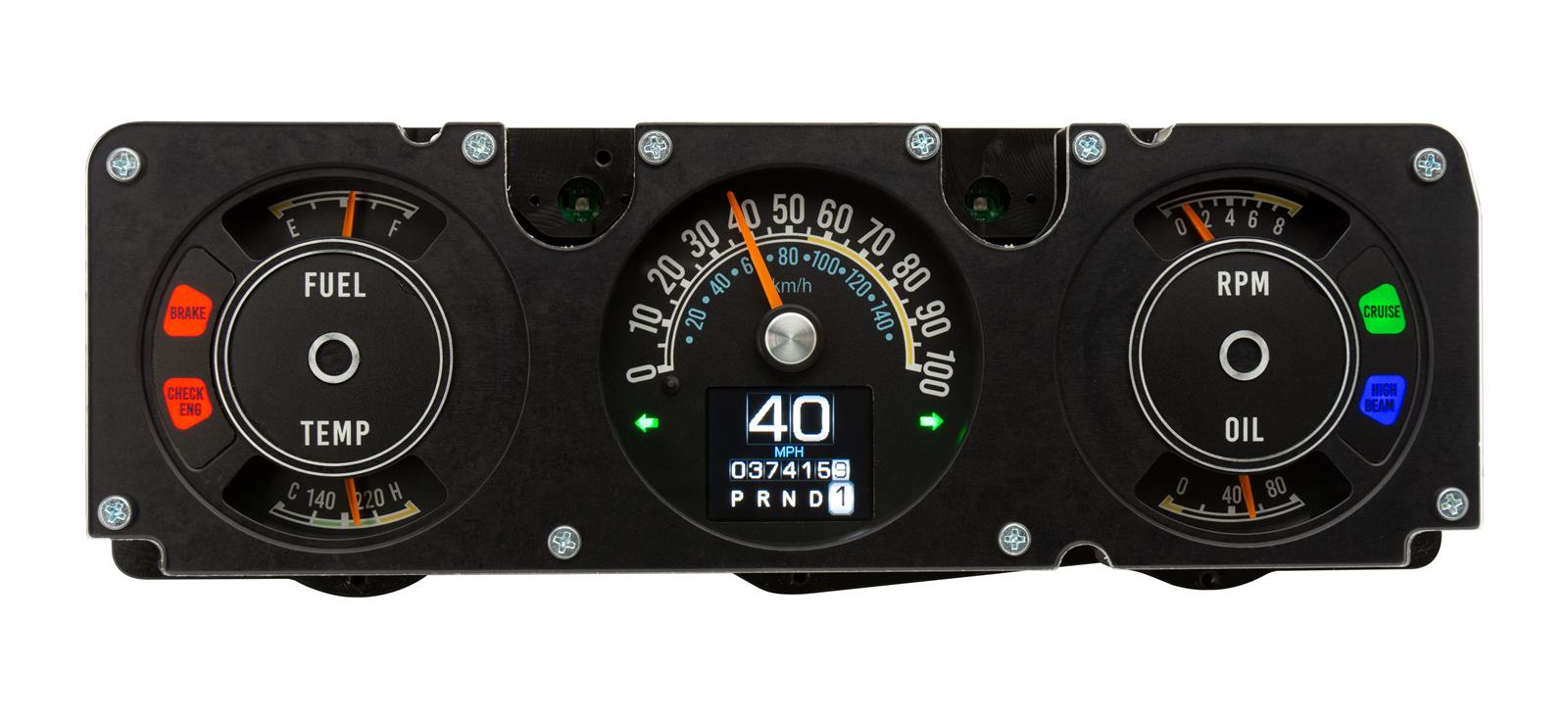 Dakota Digital RTX-73J-WAG-X Dakota Digital RTX Direct-Fit Gauge