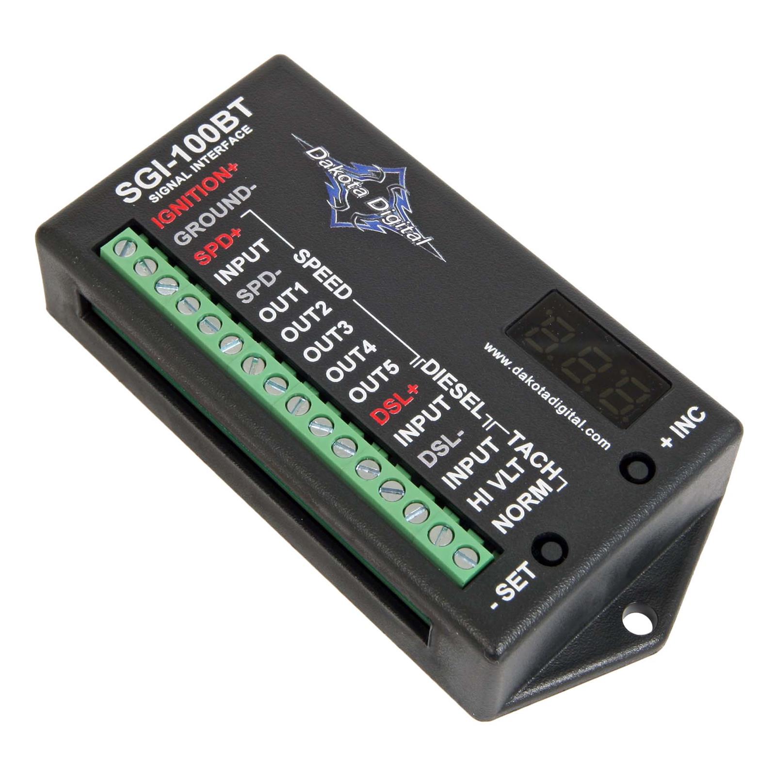 Dakota Digital SGI-100BT Universal Speedometer and Tachometer Interface 