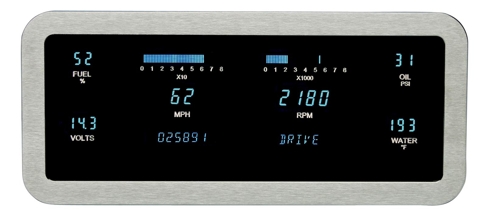 豆大福 　MGV Drive TA.effects Dakota Digital VFD3-1010-Z Dakota Digital Designer Series Gauge