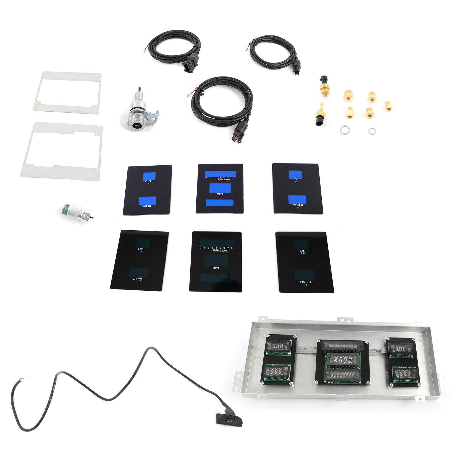 Dakota Digital VFD3-73F-PU-Z Dakota Digital Direct-Fit Gauge Kits