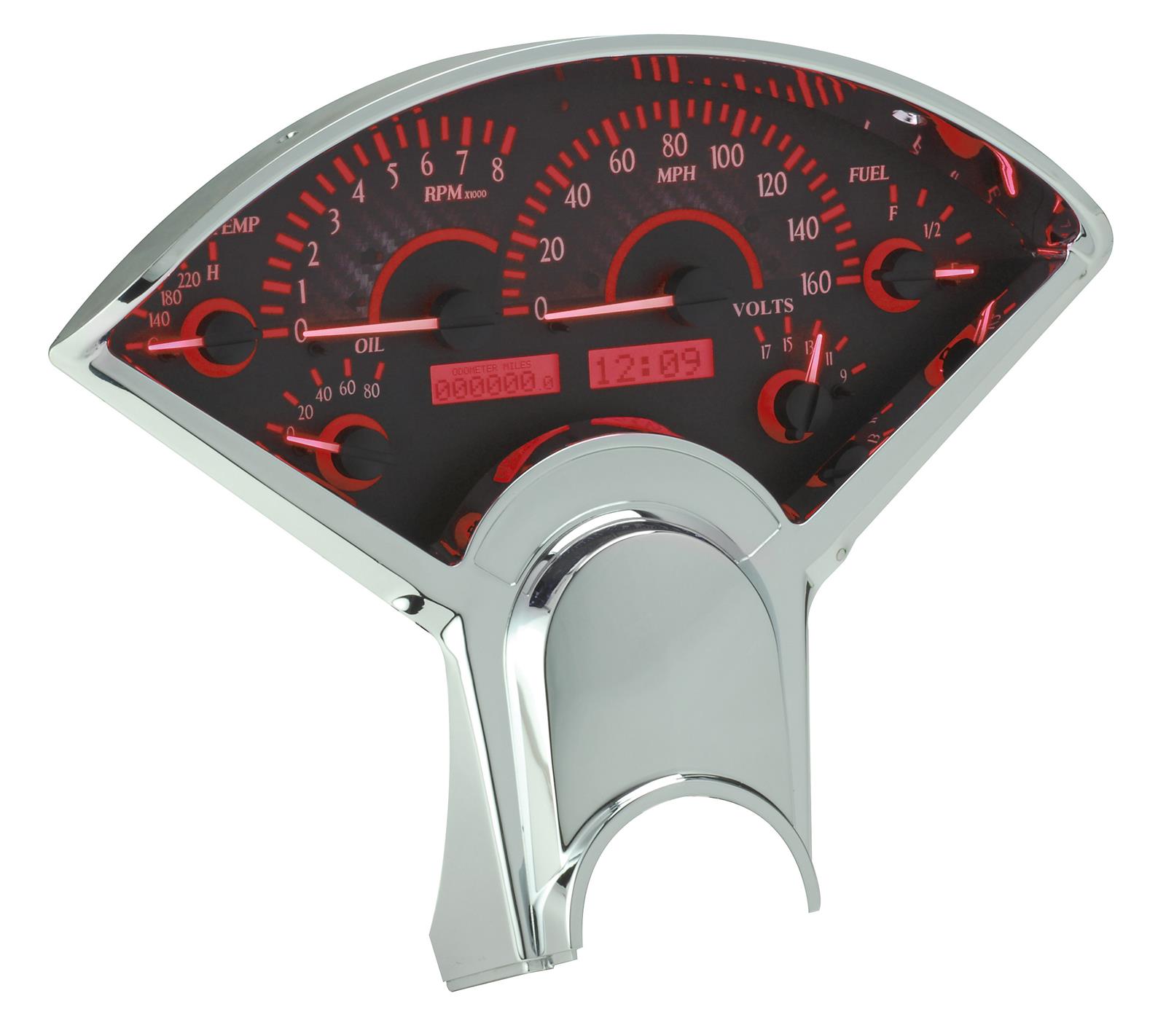 ◇◇ 可動チクチク品/50’ 掛時計/ｂ ◇◇ Dakota Digital VHX-55C-C-R Dakota Digital VHX Series Direct-Fit