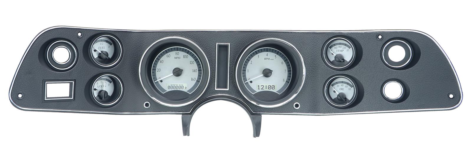 サンダーバード　スコット コントロールパネル付き Dakota Digital HDX-70C-CVL-S Dakota Digital HDX Direct-Fit Analog