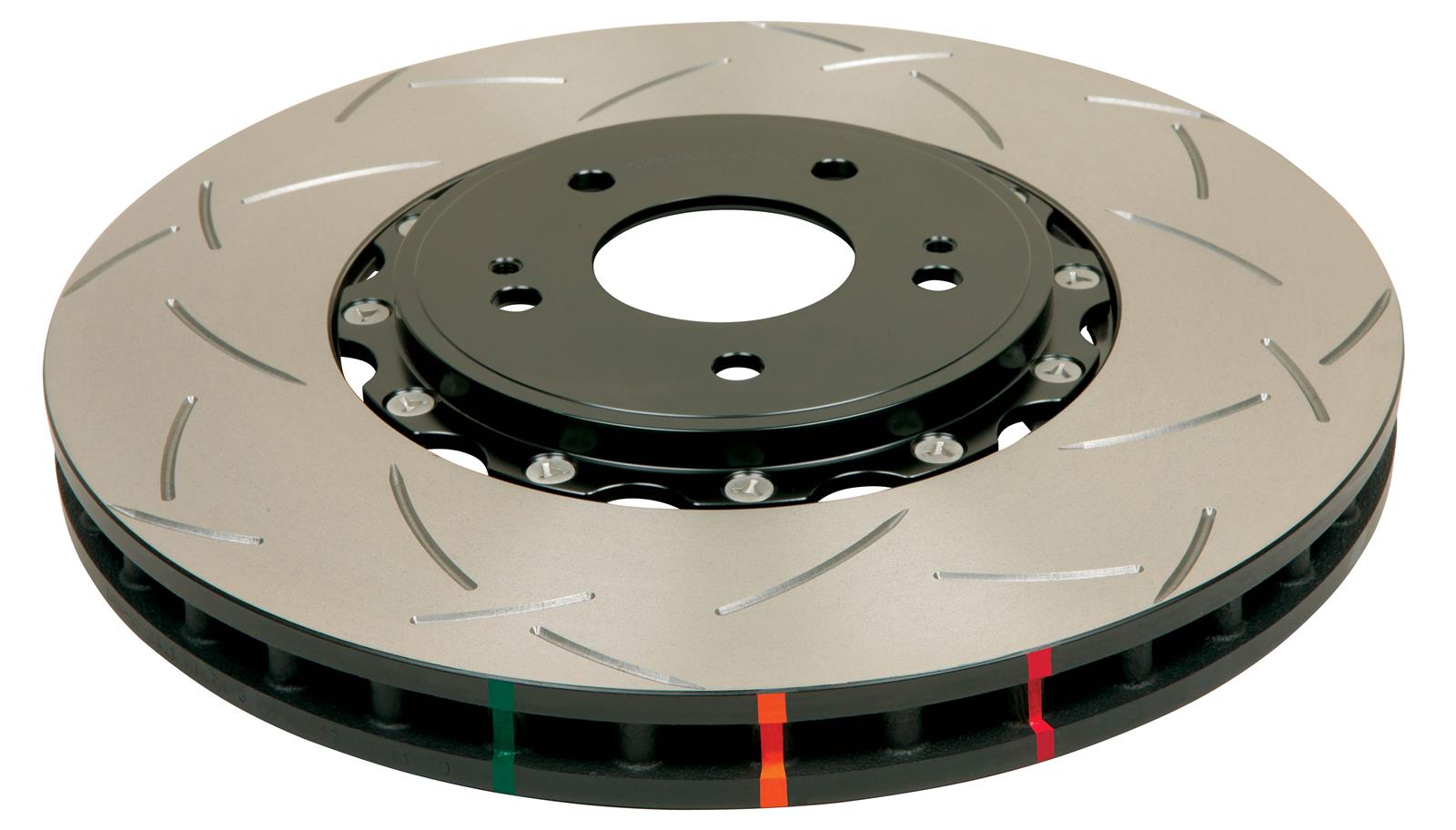 DBA Club Spec 5000 T3 Brake Rotors DBA52650BLKS-10 Rotor, T3, Vented, Cross-Drilled and Slotted Surface, Iron, Black Painted, Subaru, Front, Each