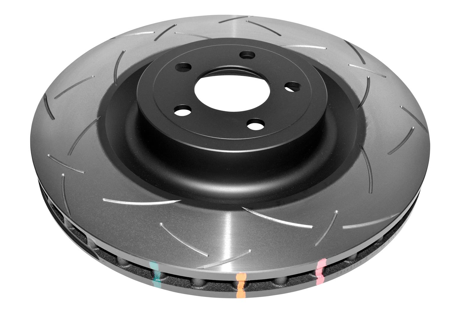DBA Club Spec 4000 T3 Brake Rotors DBA42166S Rotor, T3, Vented, Slotted Surface, Iron, Black Painted, Ford, Front, Each thumbnail 2