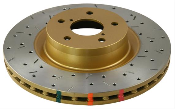 DBA HD Series 5000XS Brake Rotors for 2009-2011 GT-R - DBA52321.1XS 5000 Cross Drilled/Slotted Replacement Rotor